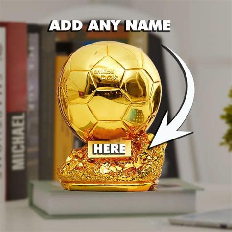 Customized Ballon D'or Trophy — Ballon D'Or Trophy | ARENABALLONDOR®