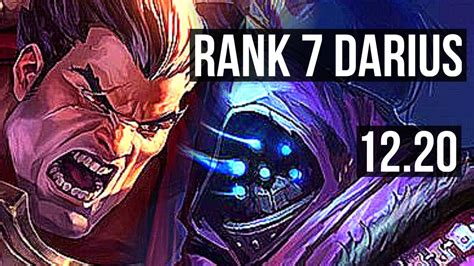 DARIUS Vs JAX TOP 7 Solo Kills Rank 7 Darius 1 4M Mastery 12 3 7