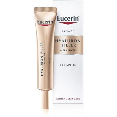 Creme Facial Anti Idade Eucerin Hyaluron Filler Elasticity Contorno