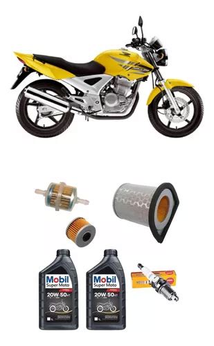 Kit Revis O Ol O Mobil Filtro Ar Vela Cbx Twister Frete Gr Tis