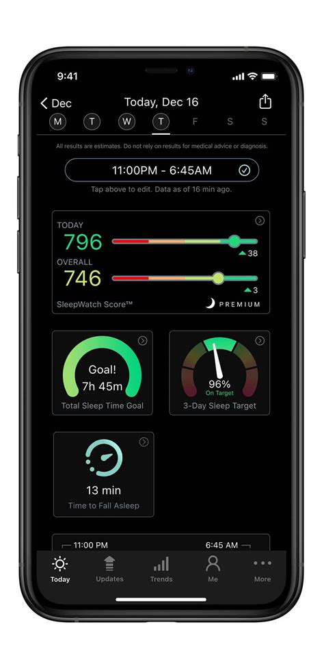 Advanced Tracking with Smart Alarm & Time to Fall Asleep — SleepWatch Blog