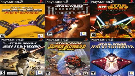 All Star Wars Games For PlayStation 2 YouTube