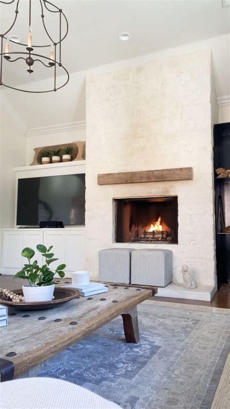 How To Style A Fireplace Mantel Farmhouse Living Video Video