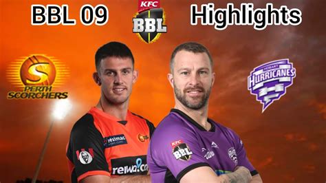 Perth Scorchers vs Hobart Hurricane Match Highlights || Big Bash 2020 ...