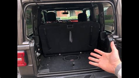 2 Door Jl Wrangler Back Seatstorage Space And Answering Dailydriver