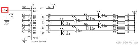 蓝桥杯单片机比赛学习：1、led点亮原理蓝桥杯单片机led原理 Csdn博客