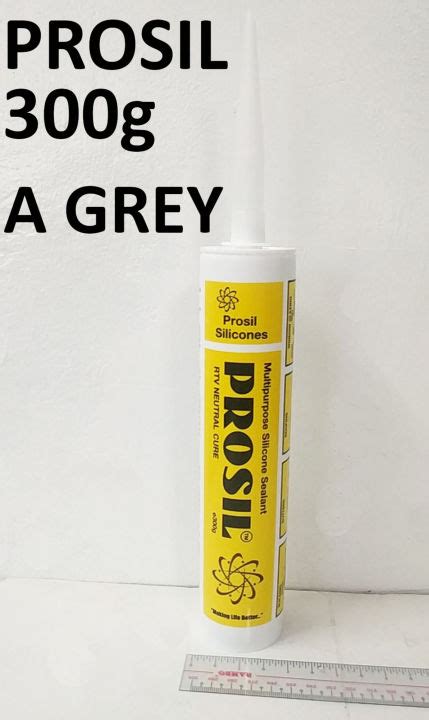 PROSIL SILICONE SEALANT MULTI PURPOSE GREY 300GRAMS