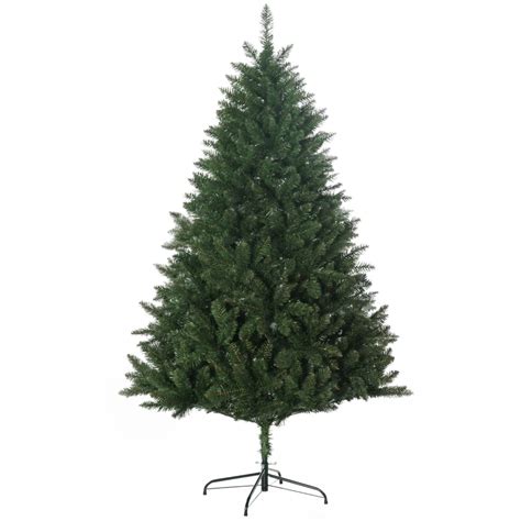 HOMCOM Albero Di Natale Alto 180cm 800 Rami E Base In Metallo Aosom Italy