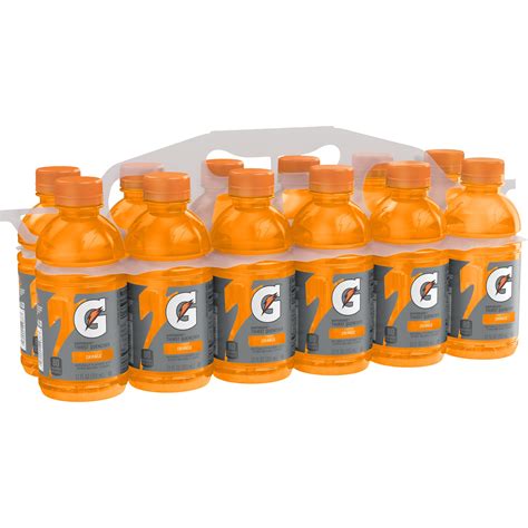 Count Gatorade Fierce Thirst Quencher Sports Drink Orange Fl