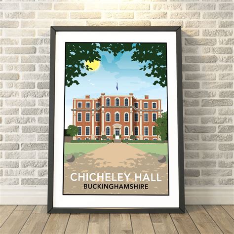 Chicheley Hall Print – Tabitha Mary ltd