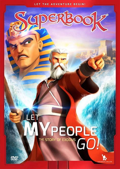 Superbook: Let My People Go! : The Story of Exodus (Series #4) (DVD ...