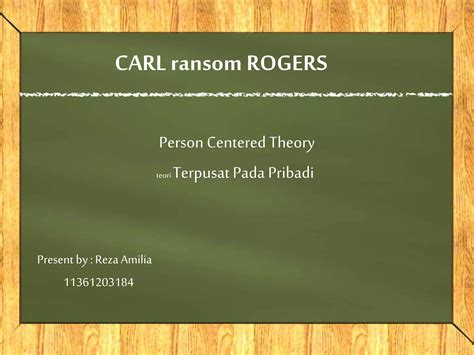 Carl Rogers Ppt