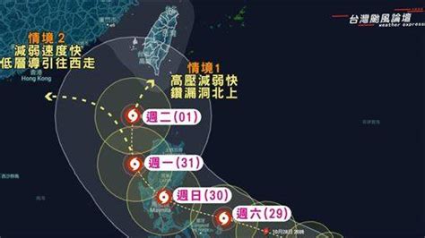 專家揭奈格颱風「近台關鍵」！一圖懂最新路徑預測 北東大雨躲不掉 三立新聞網 Line Today