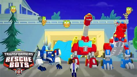 Transformers: Rescue Bots | Dinobots Together | FULL Episode | Kids ...