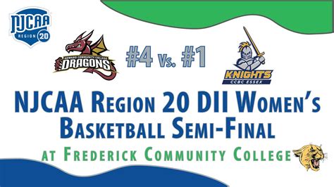 2023 Njcaa Region 20 Dii Womens Basketball Semi Final 4 Howard Cc Vs