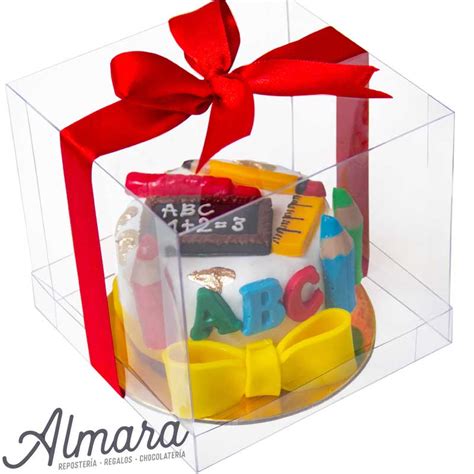 Mini Torta Abc Almara Reposteria Regalos Chocolateria