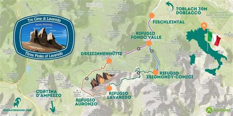 Tre Cime Di Lavaredo Hike Stages Huts Maps And More