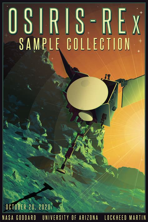 OSIRIS-REx Sample Collection Poster