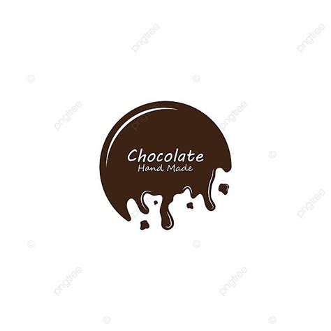 Creative Chocolate Logo Design Templatevector Illustration Of A