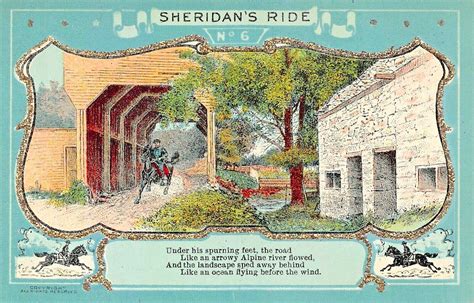 Civil WAR General Sheridan S Ride Shenandoah Valley Virginia 6 Series