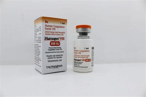 Human Coagulation Factor Viii 500iu Manufacturer And Supplier