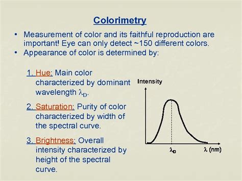 Chapter Colorimetry How To Measure Or Specify