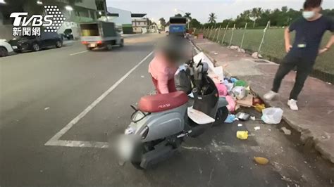 市場後方道路「亂丟垃圾」 3天告發25件罰不怕│高雄│時間│監視器│tvbs新聞網