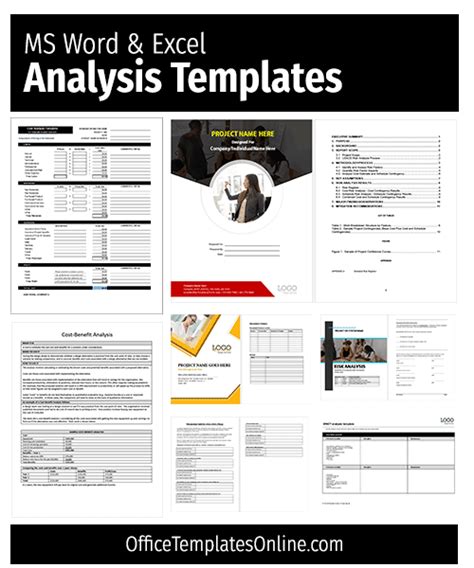 18 Best Professional Analysis Templates In Ms Word And Excel