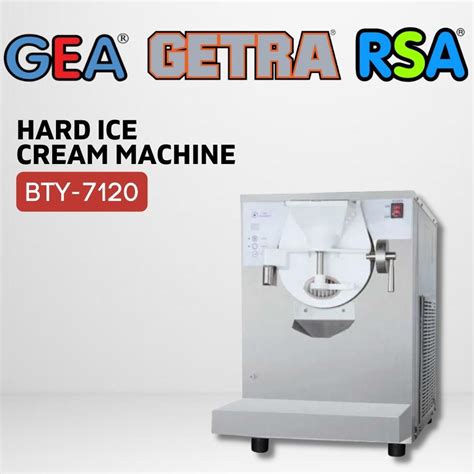 Jual MESIN ES KRIM GEA BTY 7120 HARD ICE CREAM MACHINE BTY 7120 GARANSI