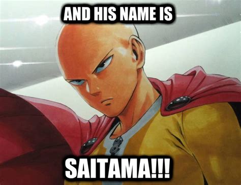 One Punch Man Saitama Meme 01 By Nekotheotaku On Deviantart