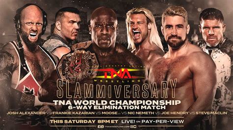 Tna Slammiversary Cartelera Y Horarios