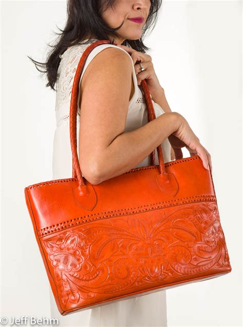 Hand Tooled Mexican Leather Handbags Jeff Behm Photography