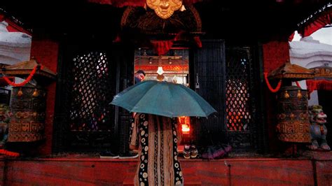 Hour Rain Walk To Boudhanath Stupa And Slums Of Kathmandu City