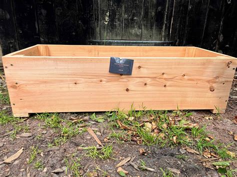 Heavy Duty Larch Vegetable Herb Planter Three Atop