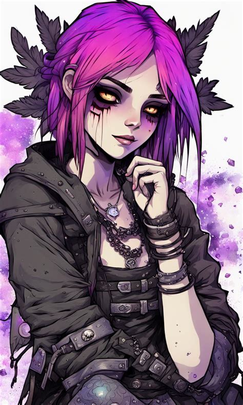 emo grunge girl  sillysaucysocks  deviantart