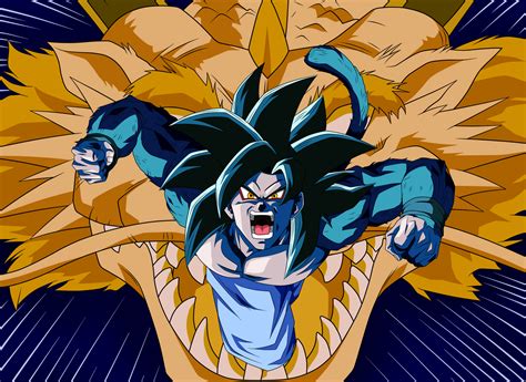 Goku Ssj4 Golpe Explosivo Del Dragon By Arbiter720 On DeviantArt