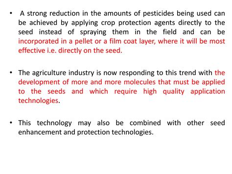 Seed Coating A Tool For Quality Seed Production Ppt