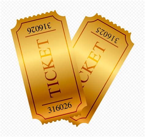 Two Golden Tickets Logo Icon Png