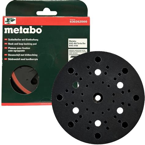 Talerz Szlifierski Metabo 150 Mm „multi Hole” Średni Sxe 450 3150 6302 630262000 • Cena