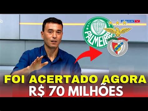 URGENTE ACABOU DE SER ACERTADO NO PALMEIRAS CONFIRMADO POR R 70