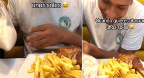 Tiktok Viral Peruano Acude A Restaurante Pide Pollo A La Brasa Y Lo