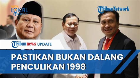 Pastikan Prabowo Bukan Dalang Penculikan Aktivis 1998 Effendy Simbolon