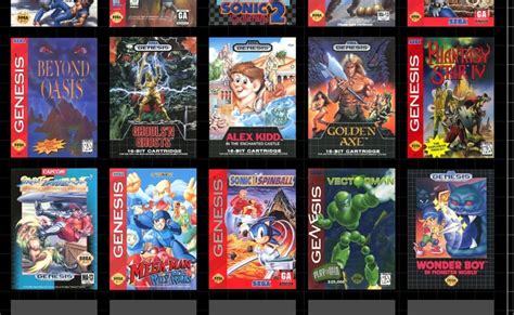 Anuncian Nuevos Juegos Para Sega Genesis Mini