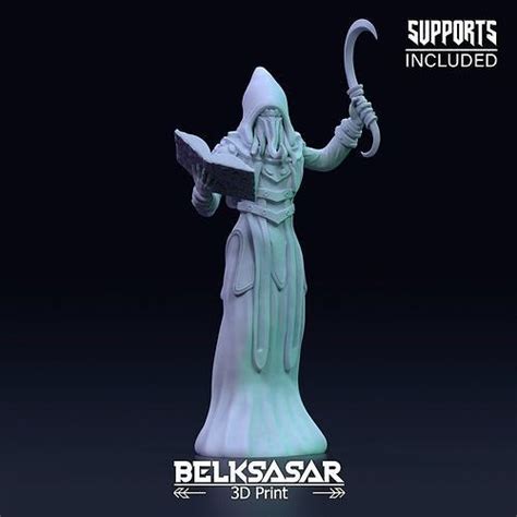 Cultist Of Cthulhu 3d Model 3d Printable Cgtrader