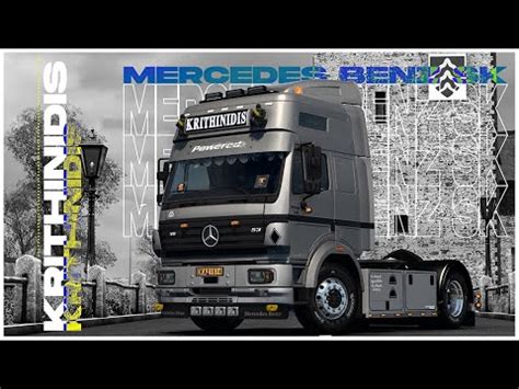 ETS2 Addon Mercedes Benz SK Krithinidis 1 44 1 45 YouTube