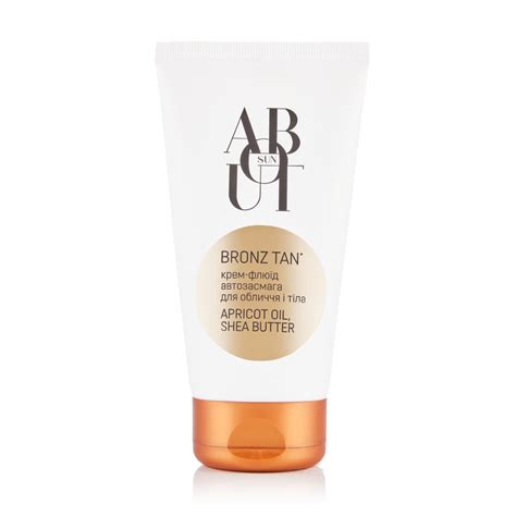 Крем-флюид автозагар для лица и тела ABOUT sun Bronz Tan, 150 мл ...