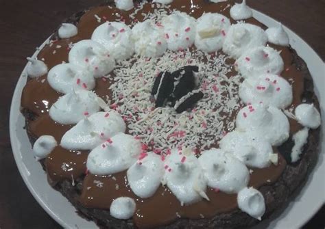 Torta Brownie Con Dulce De Leche Y Merengue 👌 Receta De Cocina Con