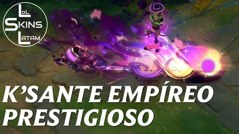 K Sante Emp Reo Prestigioso Previsualizaci N League Of Legends