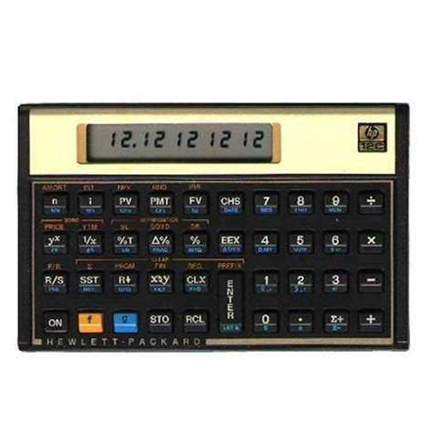 Calculadora Financeira Hp C Gold Dourado Submarino