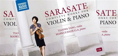 Out Now Tianwa Yang S New Album Sarasate Complete Works For Violin